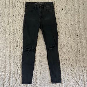 black jeans from american eagle